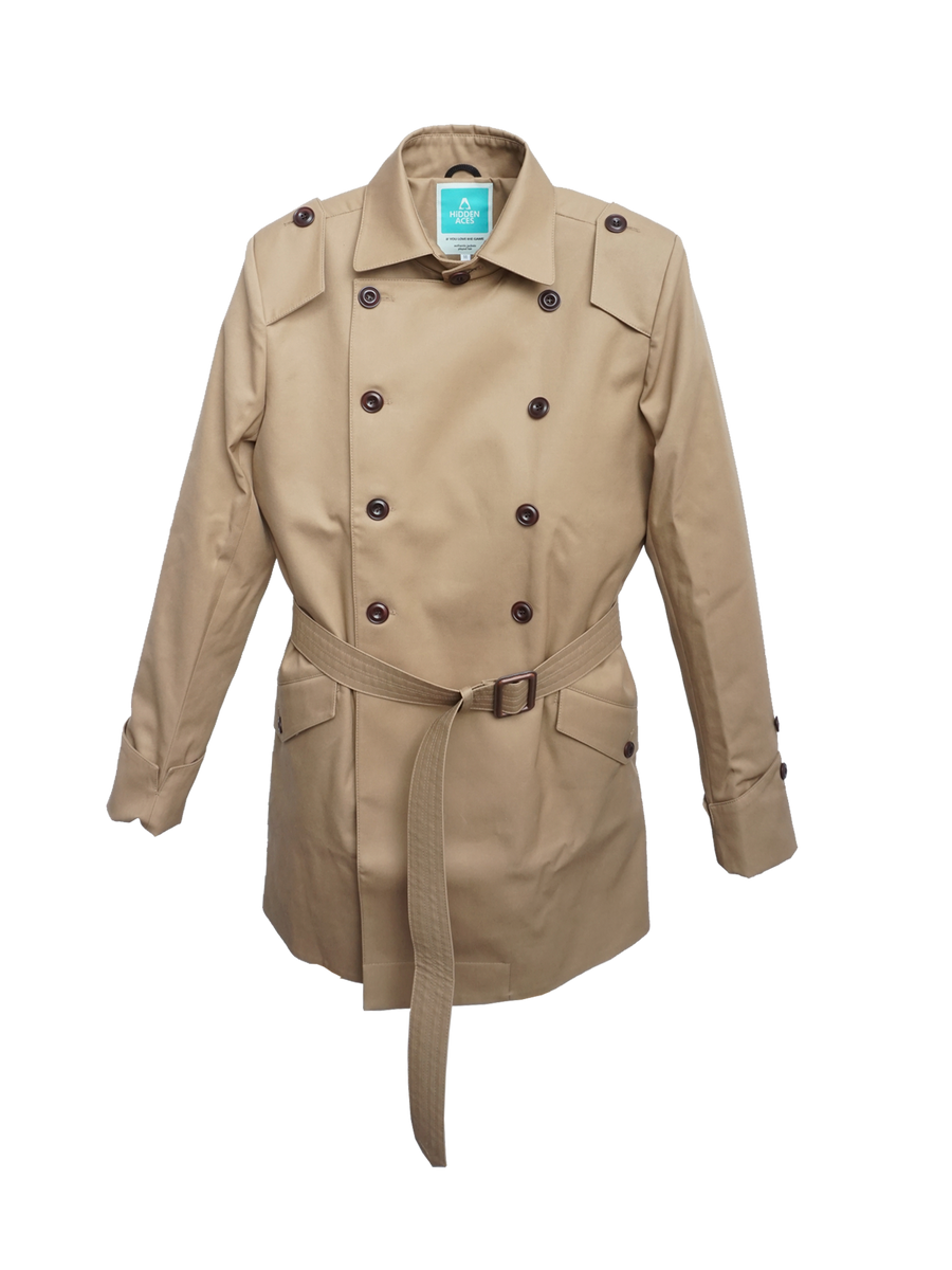 K3105 JUPITER mens trench coat