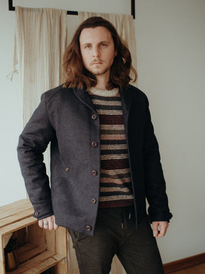 K6701 CERBERUS SC Padded Tweed Jacket