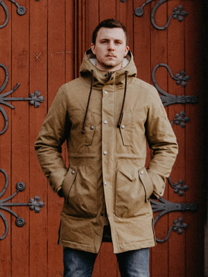 K1001 ZEPHYR II Padded Wax-Parka