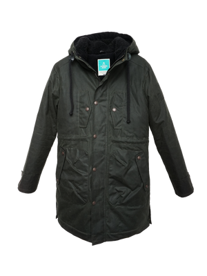 Open picture in slideshow, K1003 ZEPHYR Mens padded wax parka