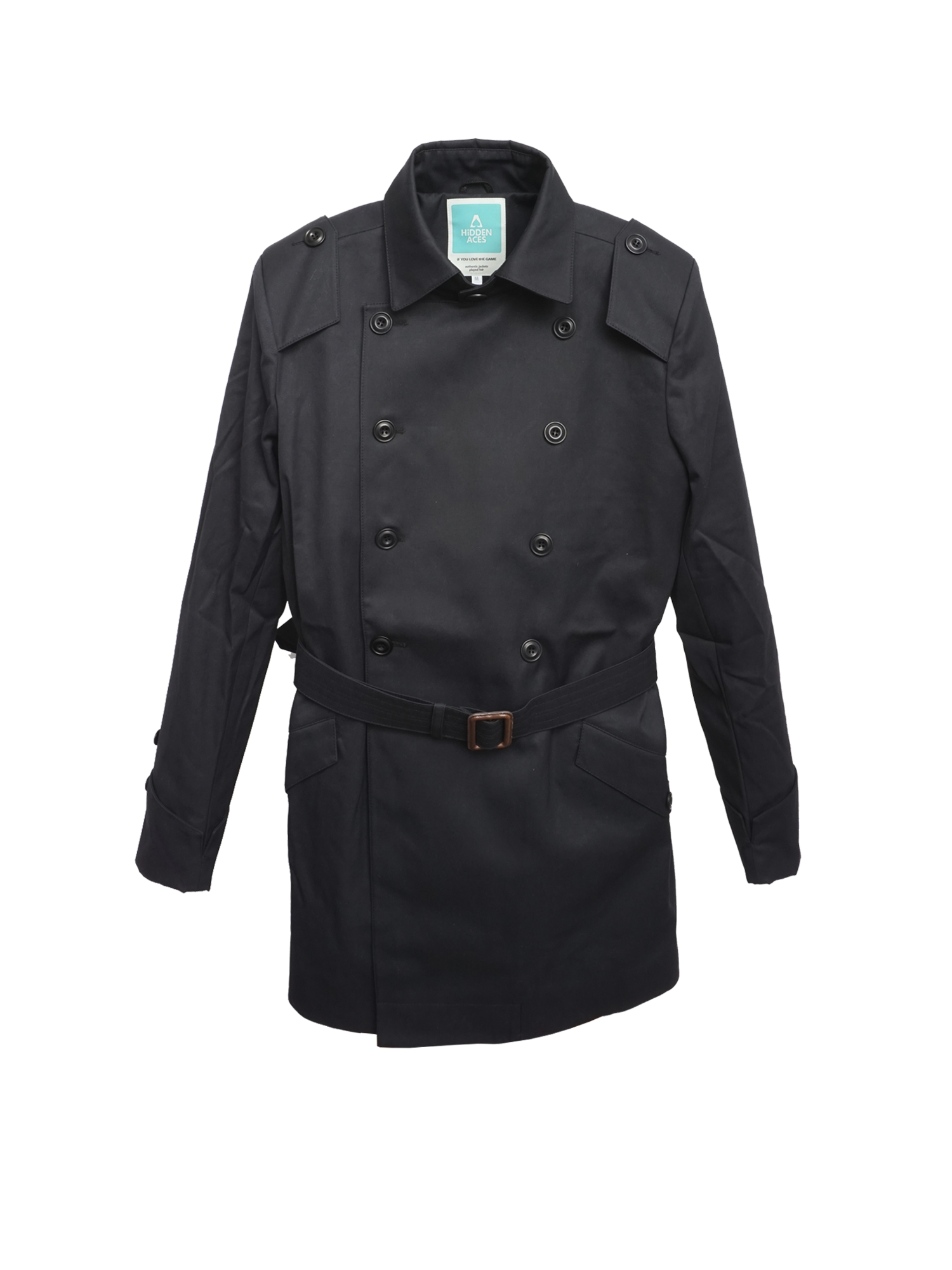 K3102 JUPITER Mens Trenchcoat – hiddenaces - Main Image