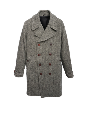 Bild in Slideshow öffnen, K5501 AJAX Mens luxury wool coat

