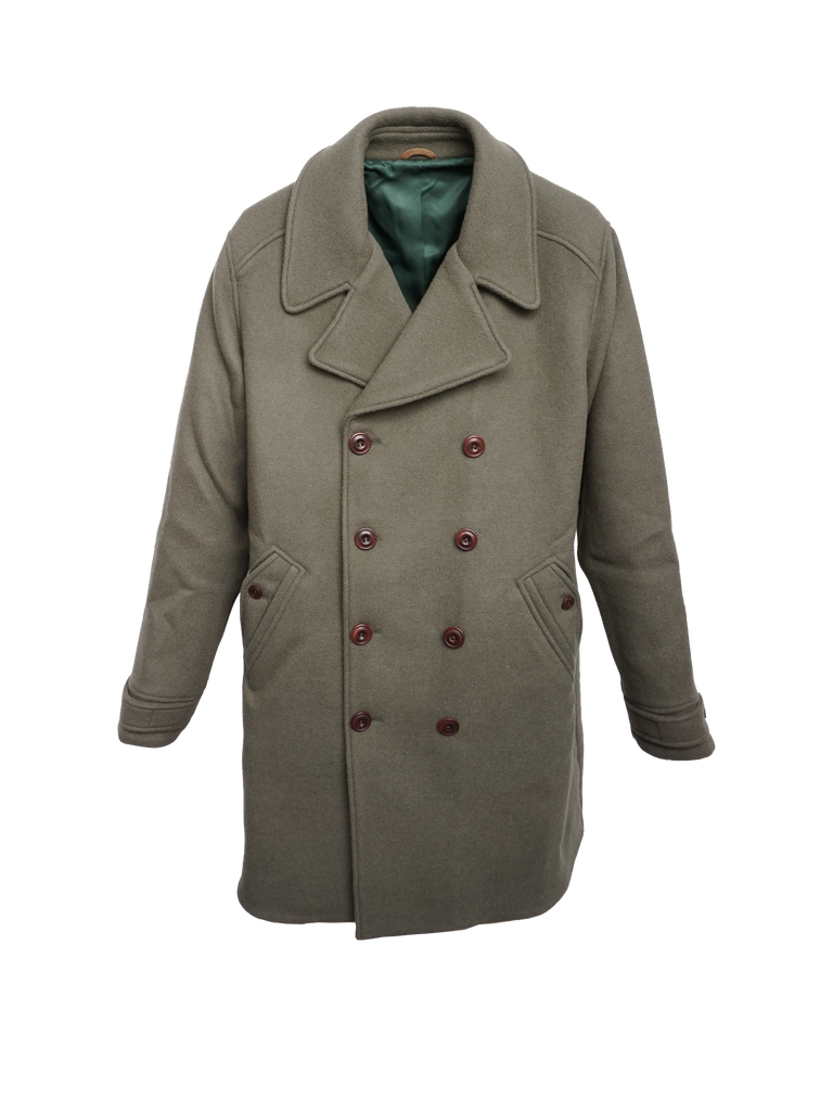 K5502 AJAX Mens heavy wool coat - hiddenaces