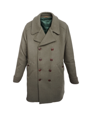 Bild in Slideshow öffnen, K5502 AJAX Mens heavy wool coat - hiddenaces
